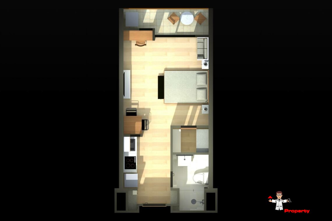 1 Bed Studio Apartment – Chaweng Koh Samui – For Sale